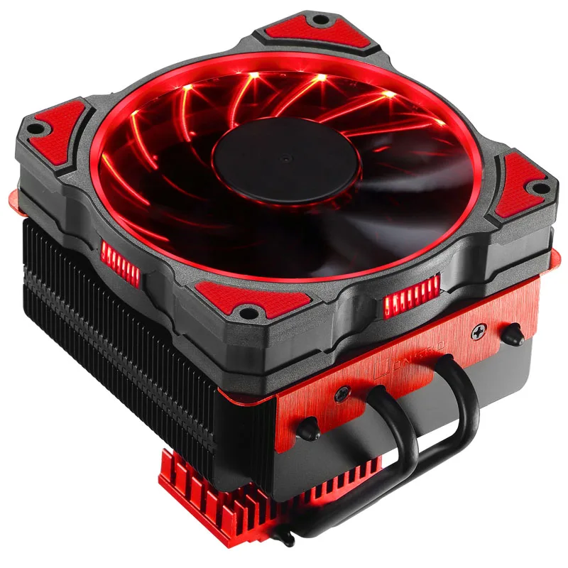 Jonsbo Cr-101 4 тепловые трубки давление ЦП радиатор 12 см бесшумные вентиляторы ШИМ интеллектуальный контроль температуры кулер ЦП для Intel