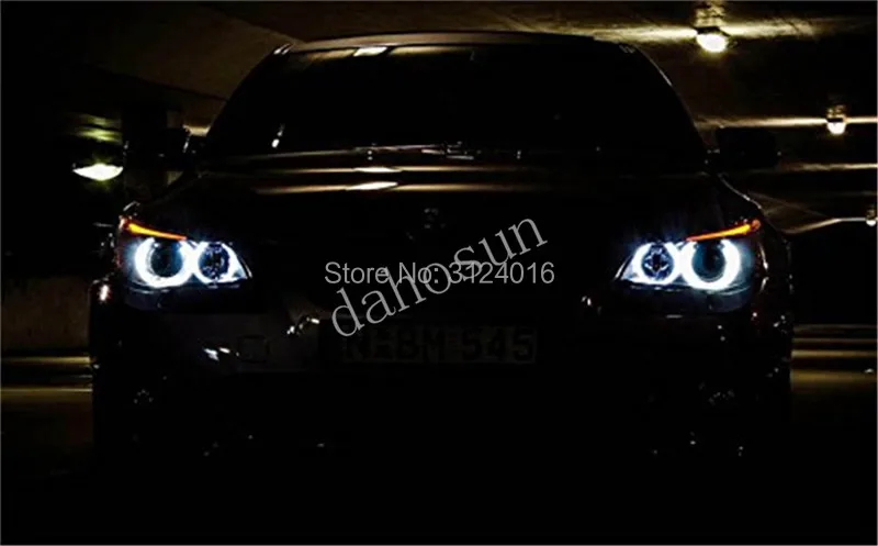 Dahosun 2 шт. светодиодный глаз ангела с супер белым для BMW 5 серии E60 E61 LCI рестайлинг 20