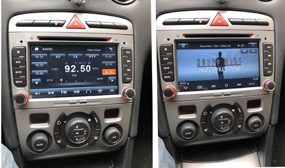 2Din автомобильный dvd-плеер радио аудио для peugeot 308 408 308SW с gps навигацией BT RDS SD 1080P видео микрофонная карта