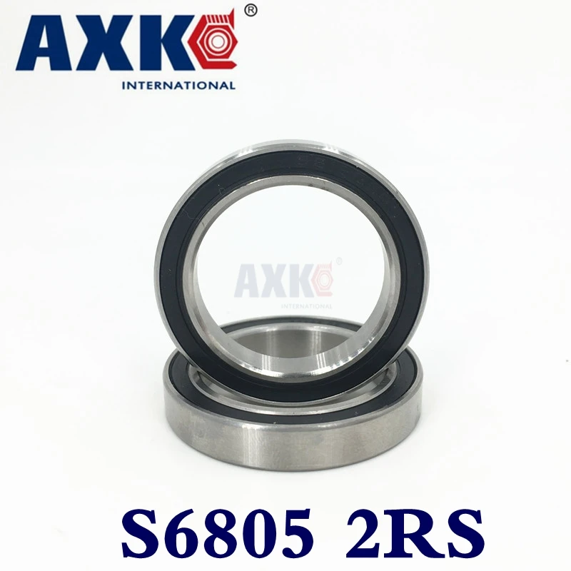 2021 распродажа Axk S6805-2rs S6805 2rs 6805 6805n нержавеющей Hybird Керамика подшипник 25x37x7 мм