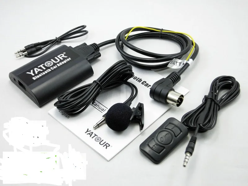 Автомобильный комплект громкой связи Yatour BTA Bluetooth для телефона A2DP Музыка подходит