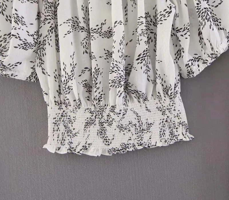 Комплект из 2 предметов с пышными рукавами женский летний комплект юбка