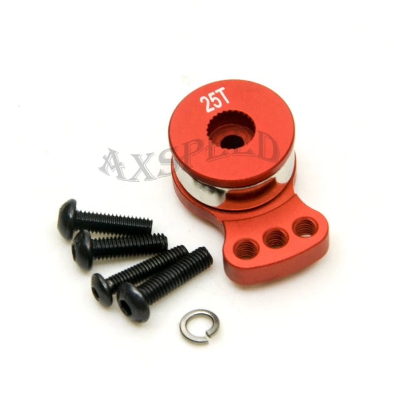 AXSPEED 13 мм 25T зубчатый половинчатый сервопривод для 1/8 1/10 RC Car Boat FUTABA/SANWA/tactical