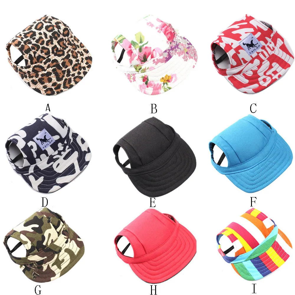 Весна и лето Собака с милым принтом Кепки Бейсбол шляпа маленькая собака на
