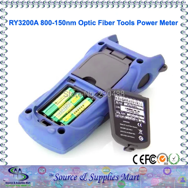 Portable Optical Power Meter For Optic Fiber Networks + LCD Display -70~+10dBm | Мобильные телефоны и аксессуары