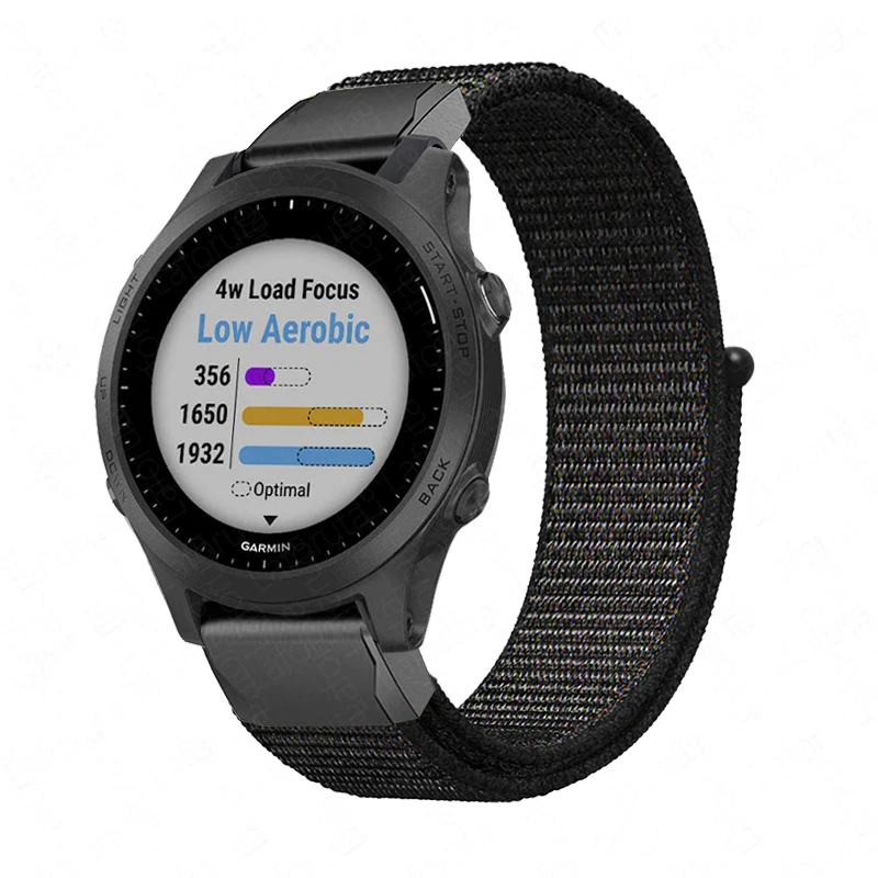 Laforuta ремешок для Garmin Fenix 5X 5 5S Plus 3 3HR D2 S60 часы 26 20 мм быстросъемный нейлон Easyfit