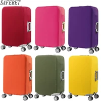 safebet brand elastic thicken luggage protective cover for19 32 inch trolley suitcase protect dust bag travel accessories