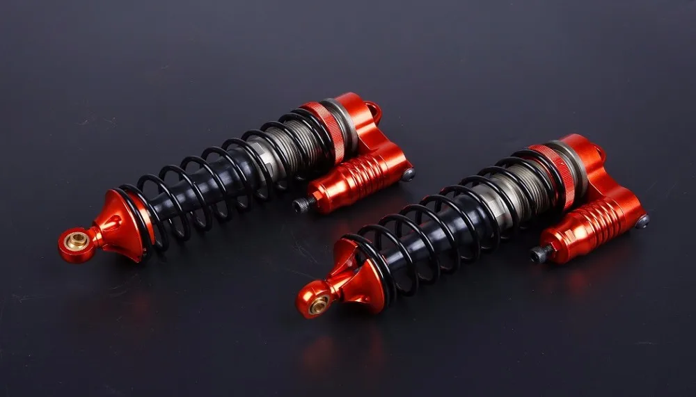 CNC Задний амортизатор из металлического сплава с крышкой для 1/5 losi 5ive T ROVAN LT rc