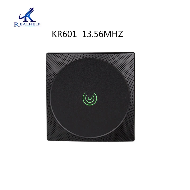 ZKTeco KR600/KR601 IP65 Кардридеры WG контроль доступа 125 кГц/13,56 МГц IC/ID автономный Wiegand ридер - Цвет: KR601 13.56Mhz