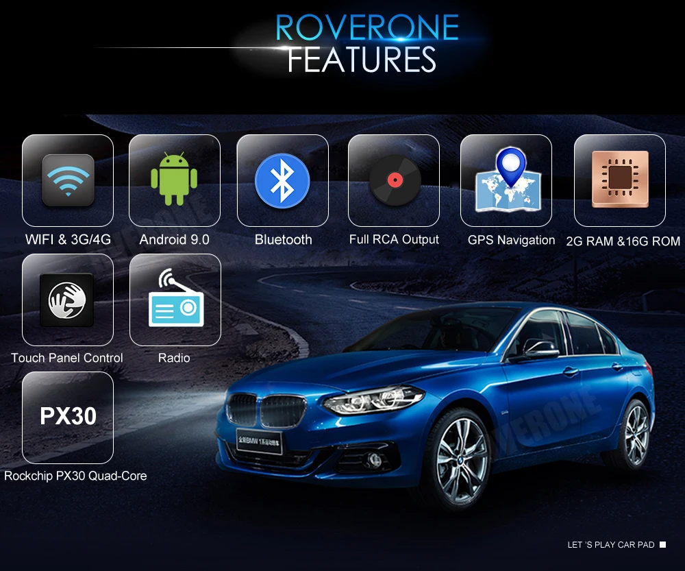 Для VW Golf 7 MK7 VII 2013 Android 9,0 четырехъядерный Авторадио Стерео gps навигация мультимедийный плеер