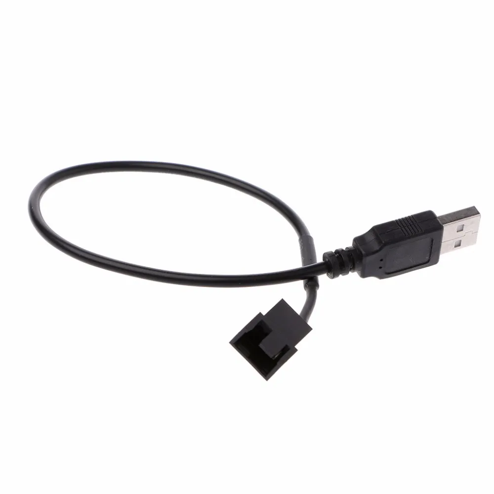 Кабель переходник с USB 2 0 A Male на 3 Pin/4 Pin для компьютерного вентилятора ПК 5 В|adapter