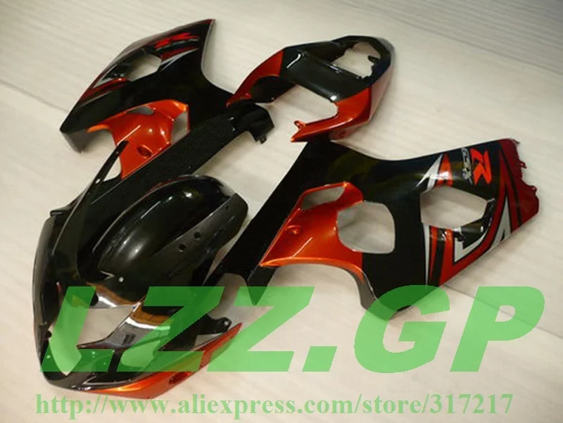 

Injection Fairing kit for SUZUKI Black/Red GSXR600 750 04 05 GSXR600 750 2004 2005 GSXR600 GSXR750 04 05 GSXR600 750 K4 04 05