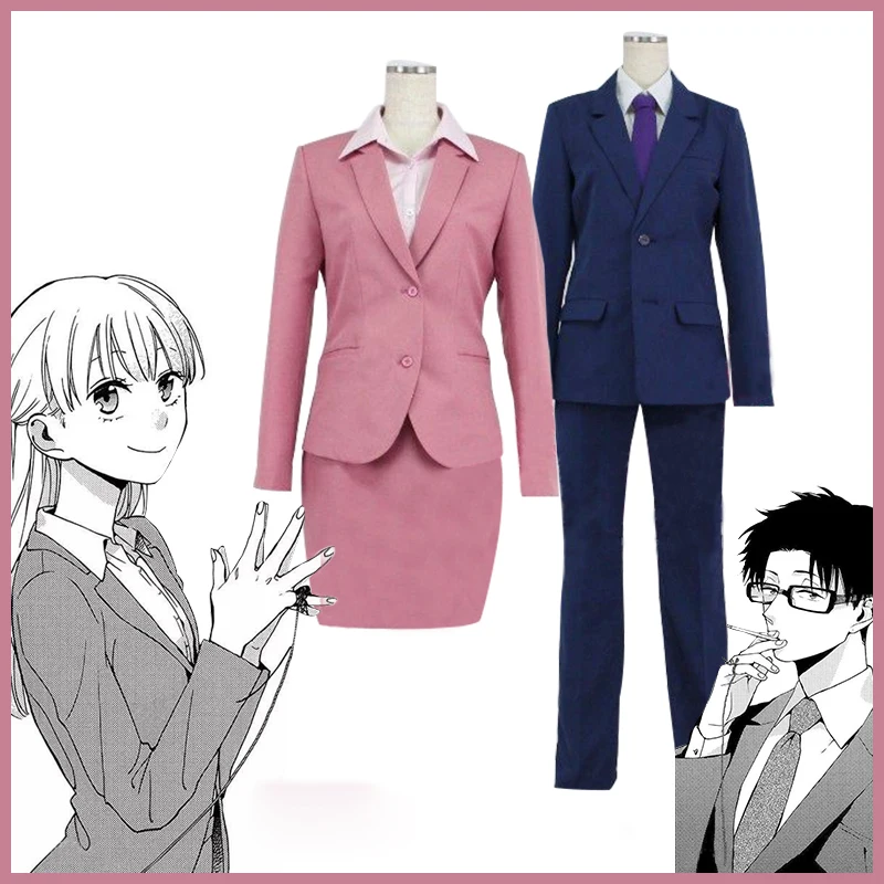 Новый аниме Wotakoi: Love is жесткий костюм для косплея отаку наруми момуза/Hirotaka Nifuji