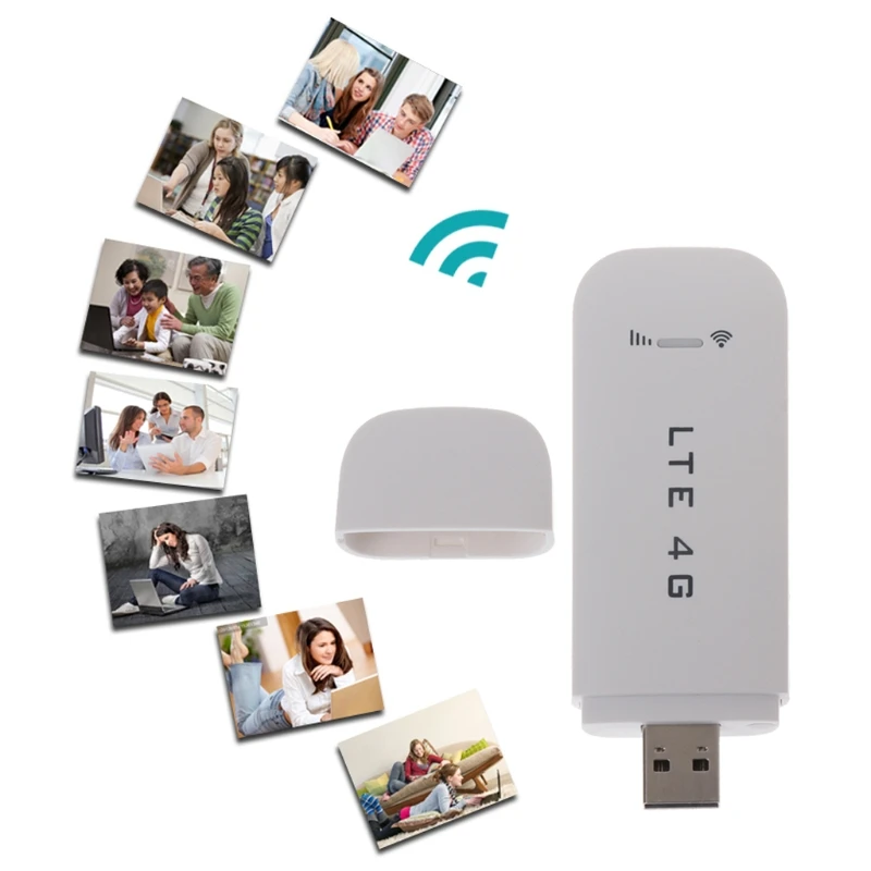 4G LTE USB-модем сетевой адаптер с точкой доступа Wi-Fi SIM-карта беспроводной