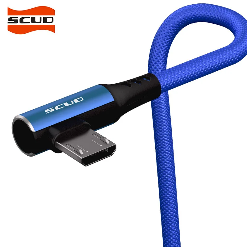Кабель для передачи данных SCUD SJ RM9 кабель Micro USB нейлоновый зарядки и мобильного