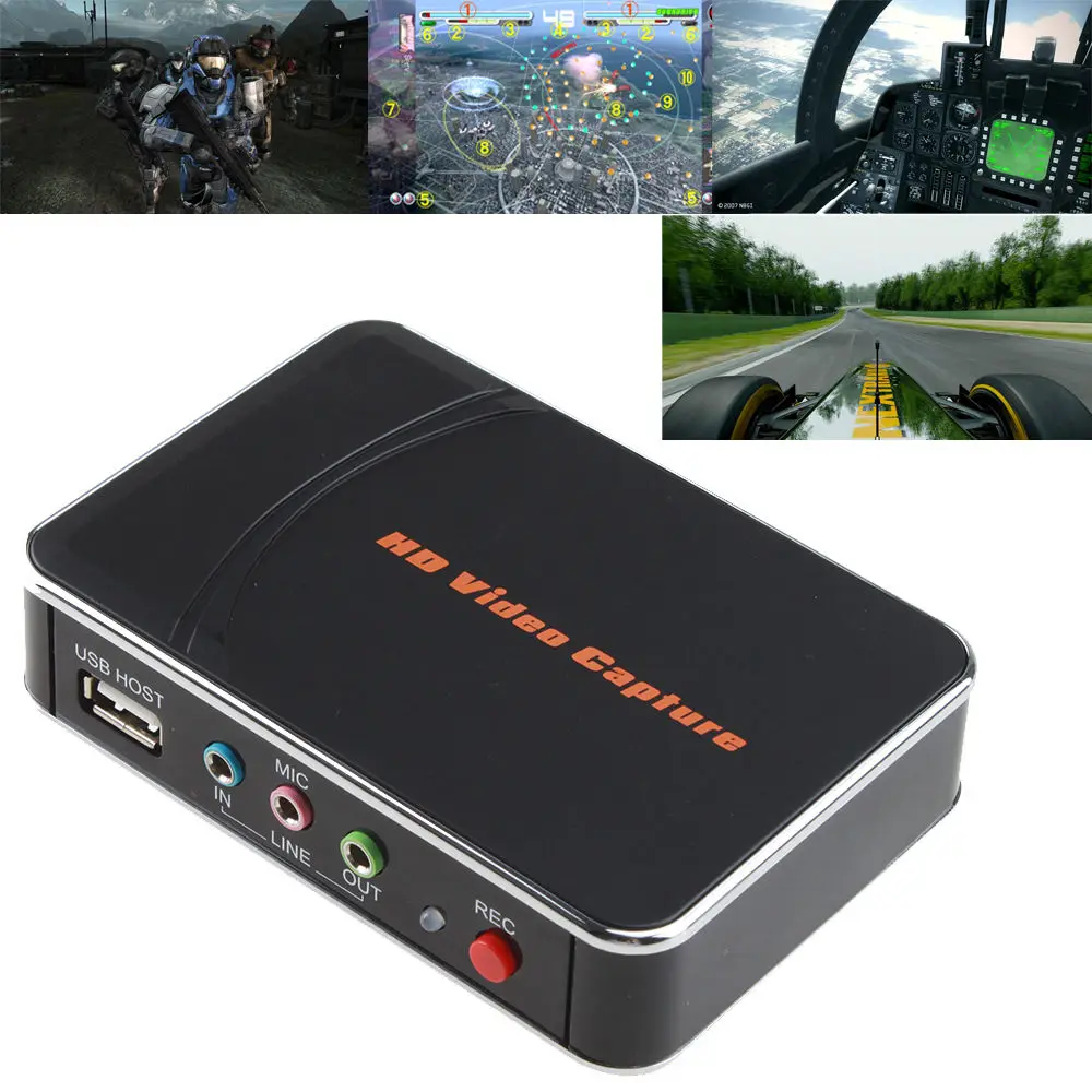 Ezcap HD игровая карта захвата HD видео Захват 1080P HDMI/YPBPR видео рекордер для Xbox 360 Xbox One/PS3 PS4/wii U нет никакой настройки
