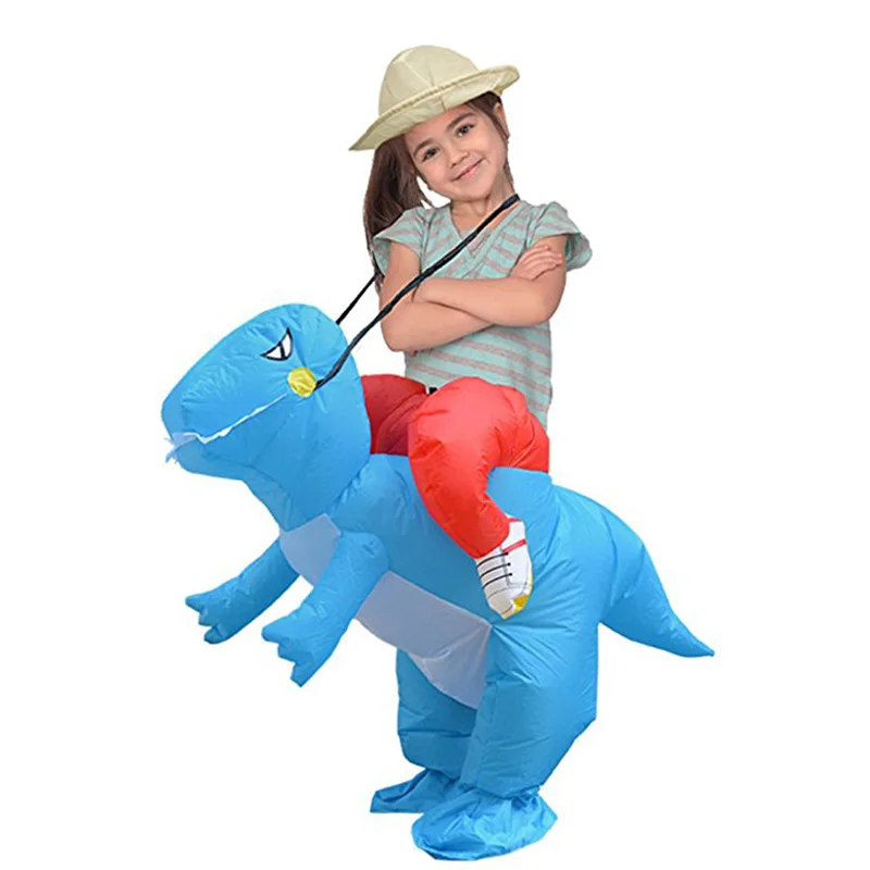 JYZCOS T-Rex надувной костюм динозавра, костюмы на Хэллоуин для детей, взрослых, косплей, вечерние, маскарадный костюм Пурим, карнавальные костюмы