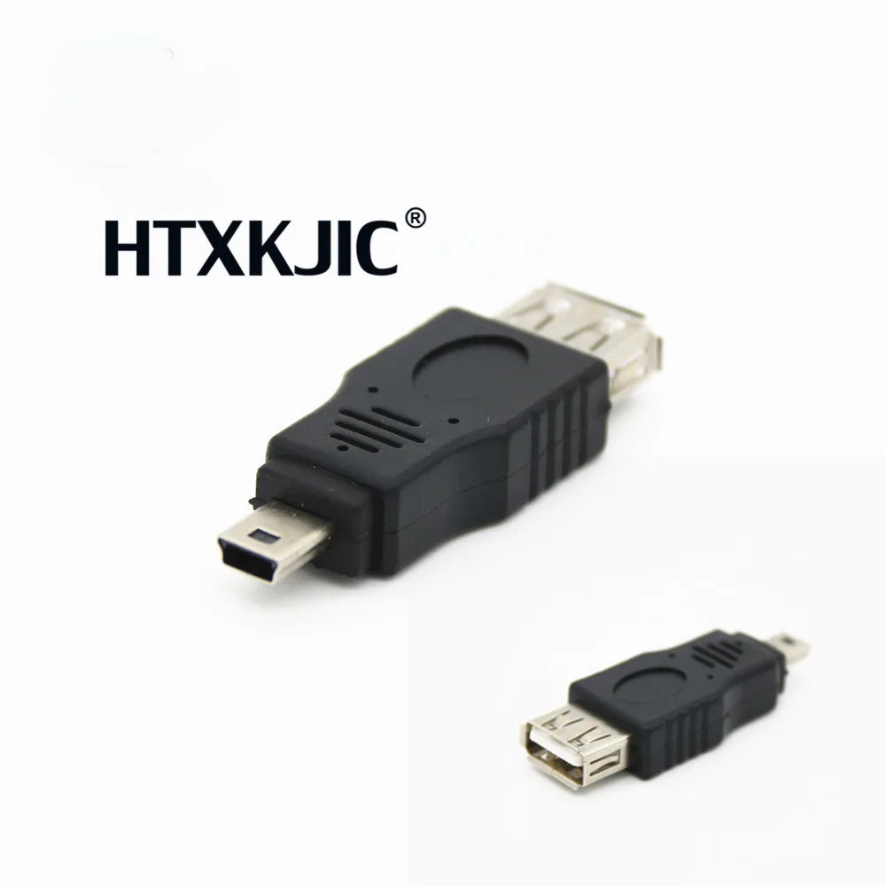 1 шт. черный F/M USB 2 0 A гнездовой к Micro/Mini B 5 Pin штекер адаптер конвертер Разъем до 480