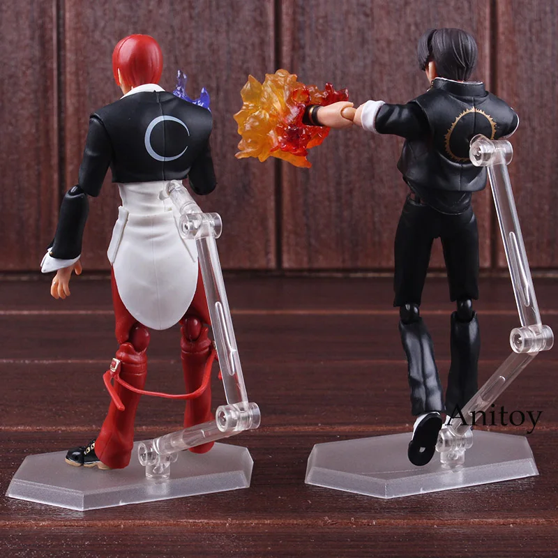 Король бойцов 98 конечный матч Figma SP-094 Кио Кусанаги/Figma SP-095 Iori Yagami ПВХ Фигурки Коллекционная модель игрушки