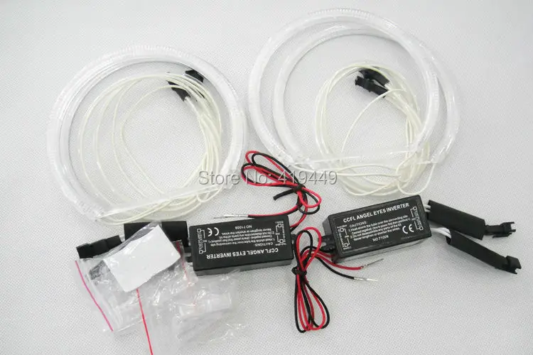 4 Х 127.5 мм CCFL ANGEL EYES HALO КОЛЬЦА КОМПЛЕКТ ДЛЯ BMW E39 OEM 5 Серии ФАР 97-01 БЕЛЫЙ СИНИЙ ЖЕЛТЫЙ