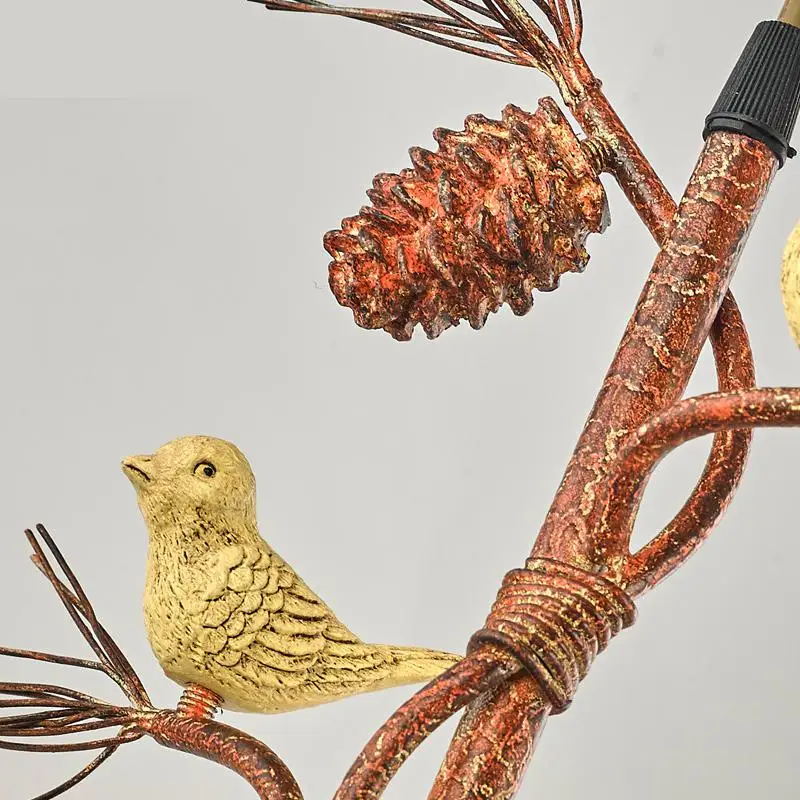 Американский кантри птица подвесной светильник s для столовой спальни лестница