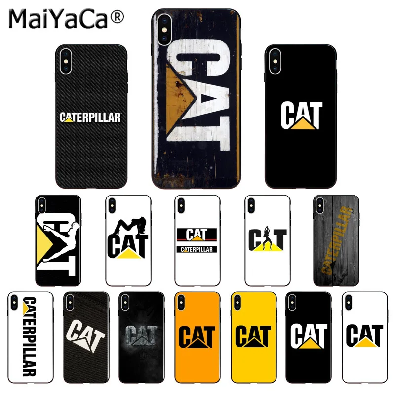 MaiYaCa гусеница логотип Новое поступление черная ячейка чехол для телефона Apple iphone 11 pro 8 7 66S Plus X XS MAX 5s SE XR мобильные чехлы