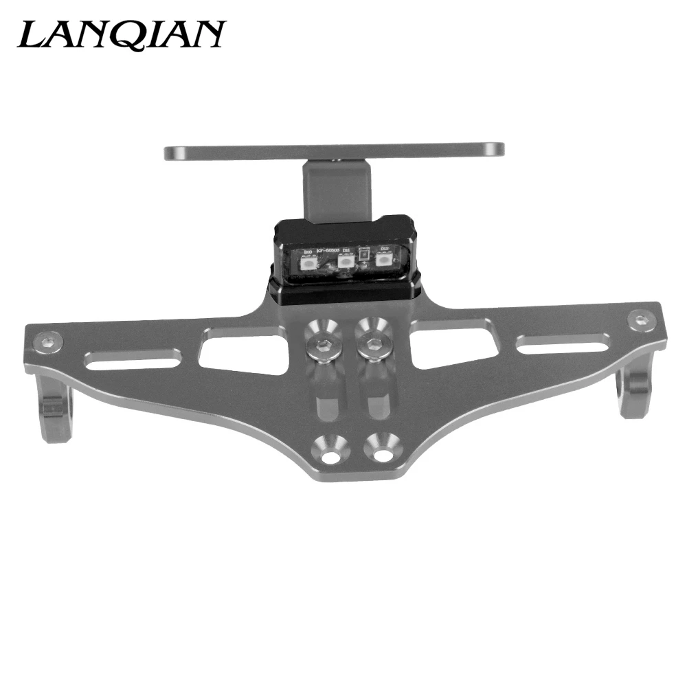 Универсальный кронштейн для номерного знака мотоцикла с светильник кой HONDA CB650R