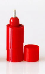 Бесплатная доставка! Исчезающая Свеча белый/красный 2 шт./лот волшебный трюк