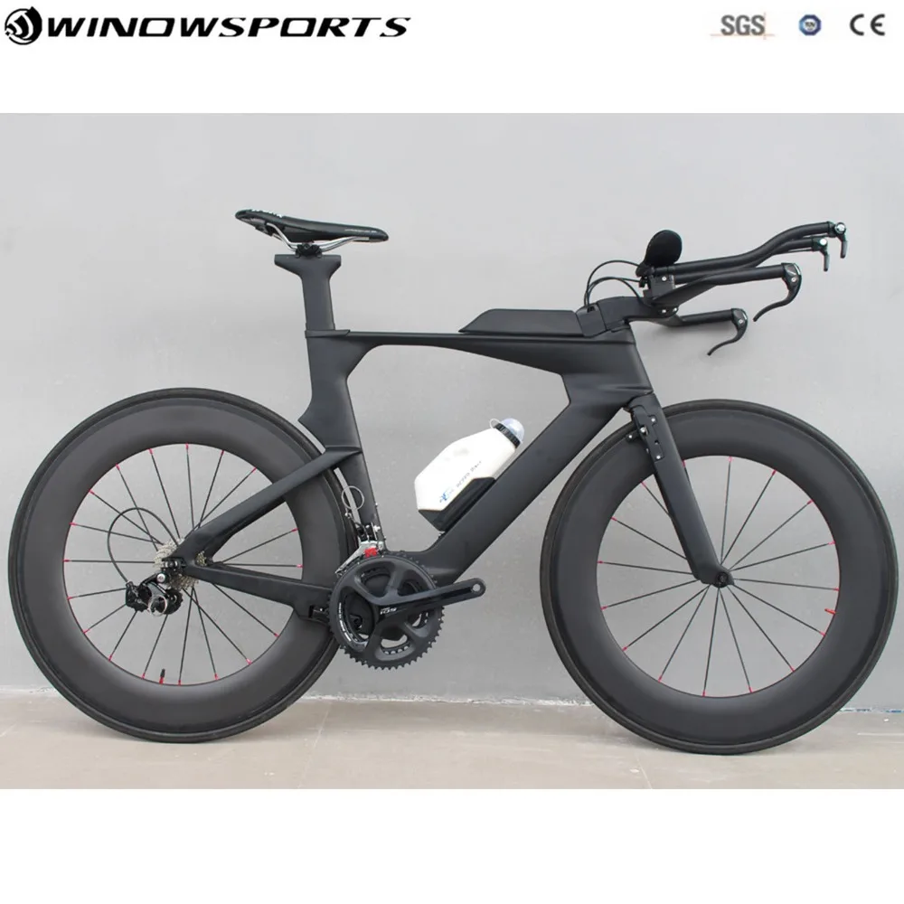 Карбоновый пробный полный велосипед для триатлона TT 22 скорости 105/R8000 групповой