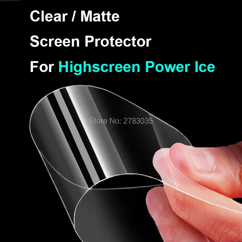 Прозрачная глянцевая/Антибликовая матовая защитная пленка для экрана высокой