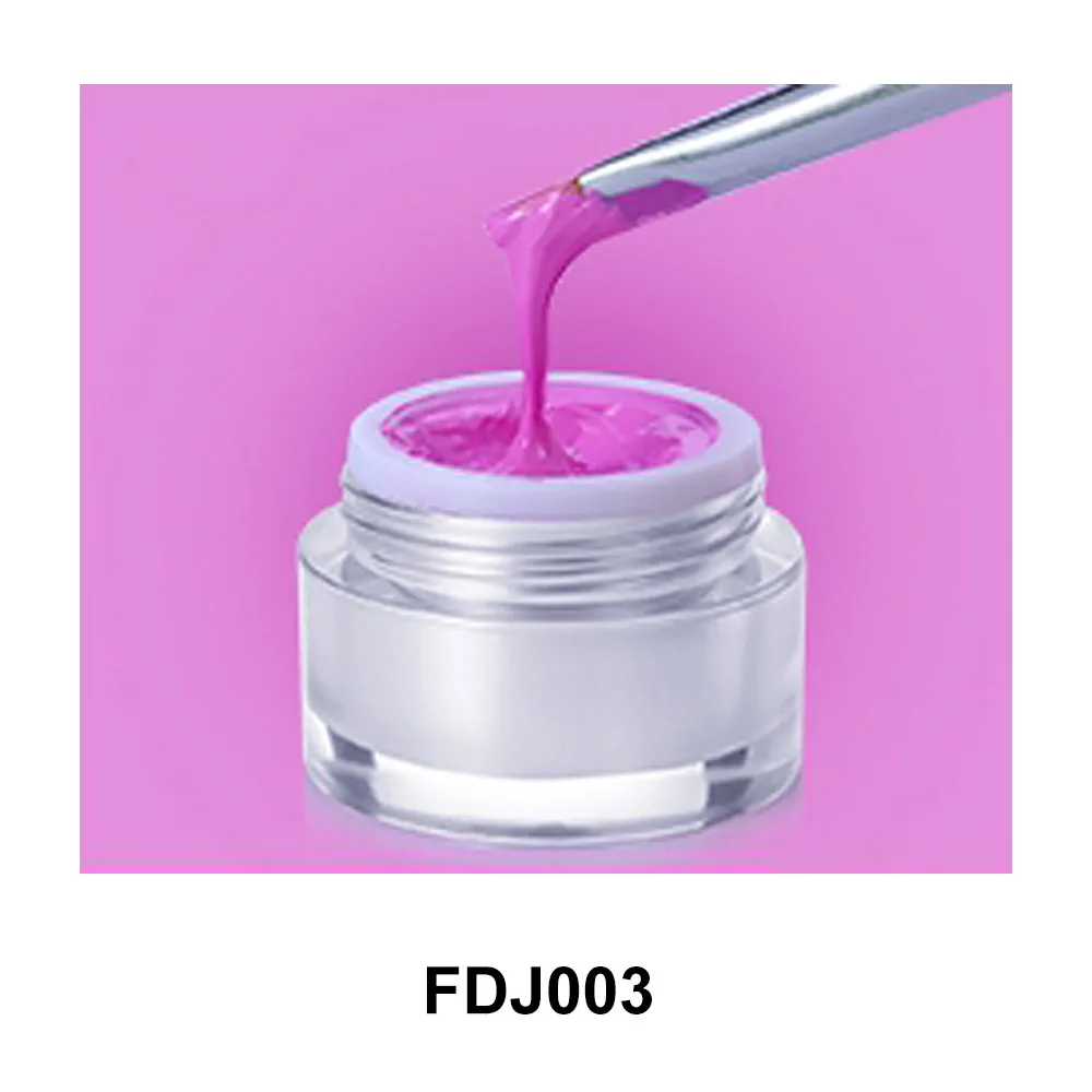 FDJ003 MIZHSE УФ-гель Nagellak Гель для маникюра 3D рельефный клей Гель-лак для ногтей Резные узоры для дизайна ногтей украшения для дизайна ногтей - Цвет: FDJ003