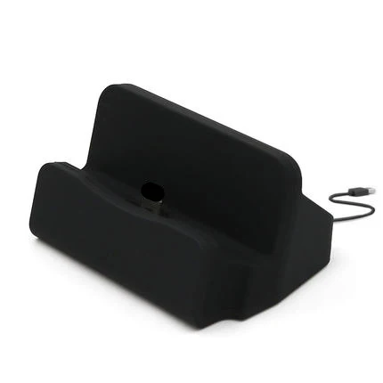 Black Зарядные устройства для мобильных телефонов для iPhone, Android V8, тип-c, подставка, алюминиевый сплав, настольный держатель для телефона, подставка для iPhone, Подставка для зарядки телефона - Тип штекера: Black