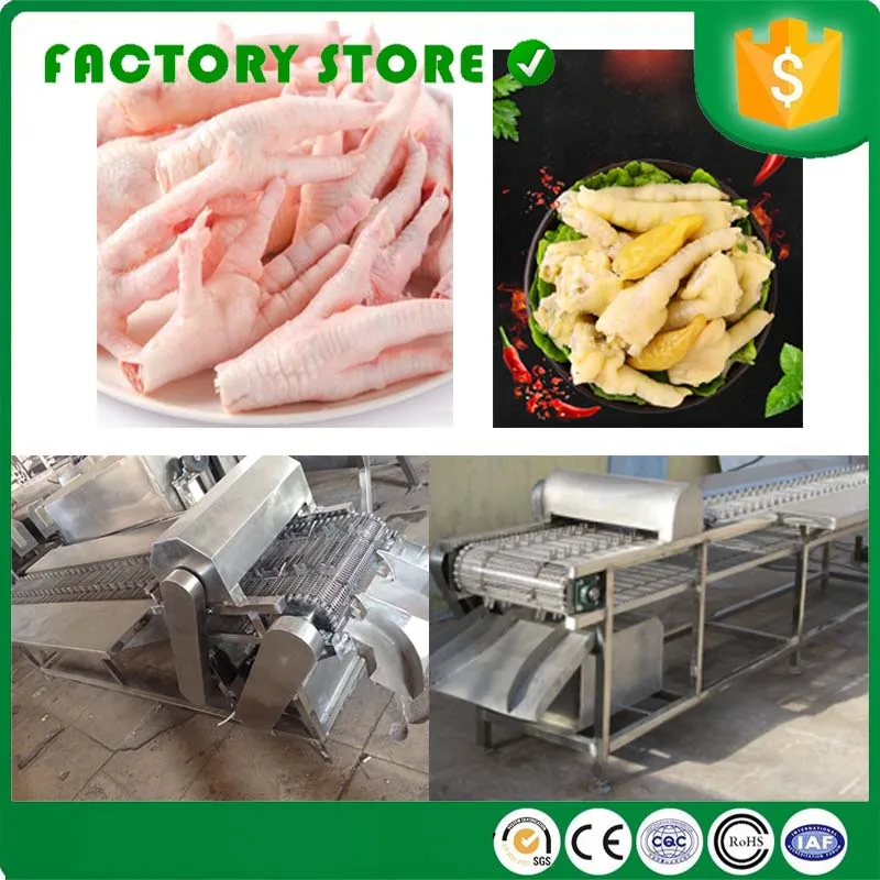 Automaticfrozen куриные ножки технологическая линия машина для резки куриных ножек