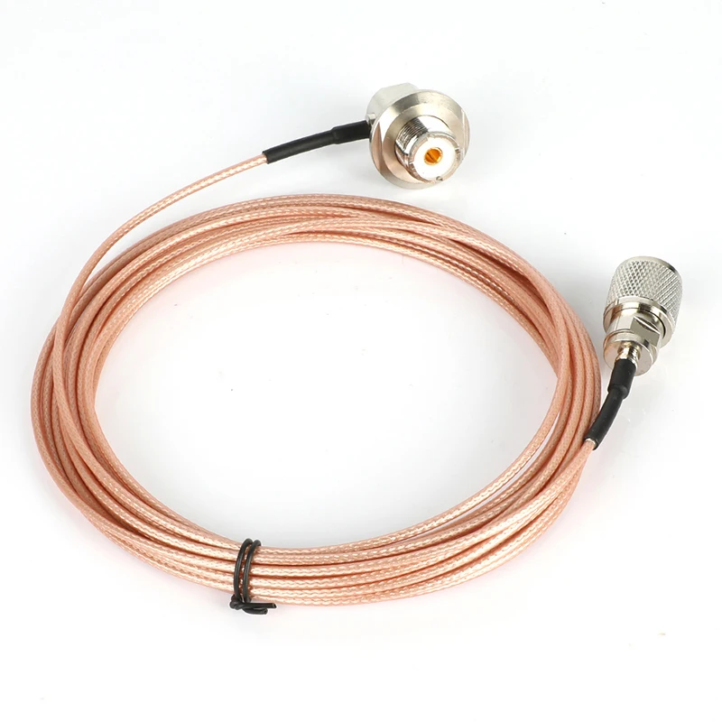 SMA Штекерный к женскому SC316 PL259 кабель 5 м антенный удлинитель РЧ коаксиальный для