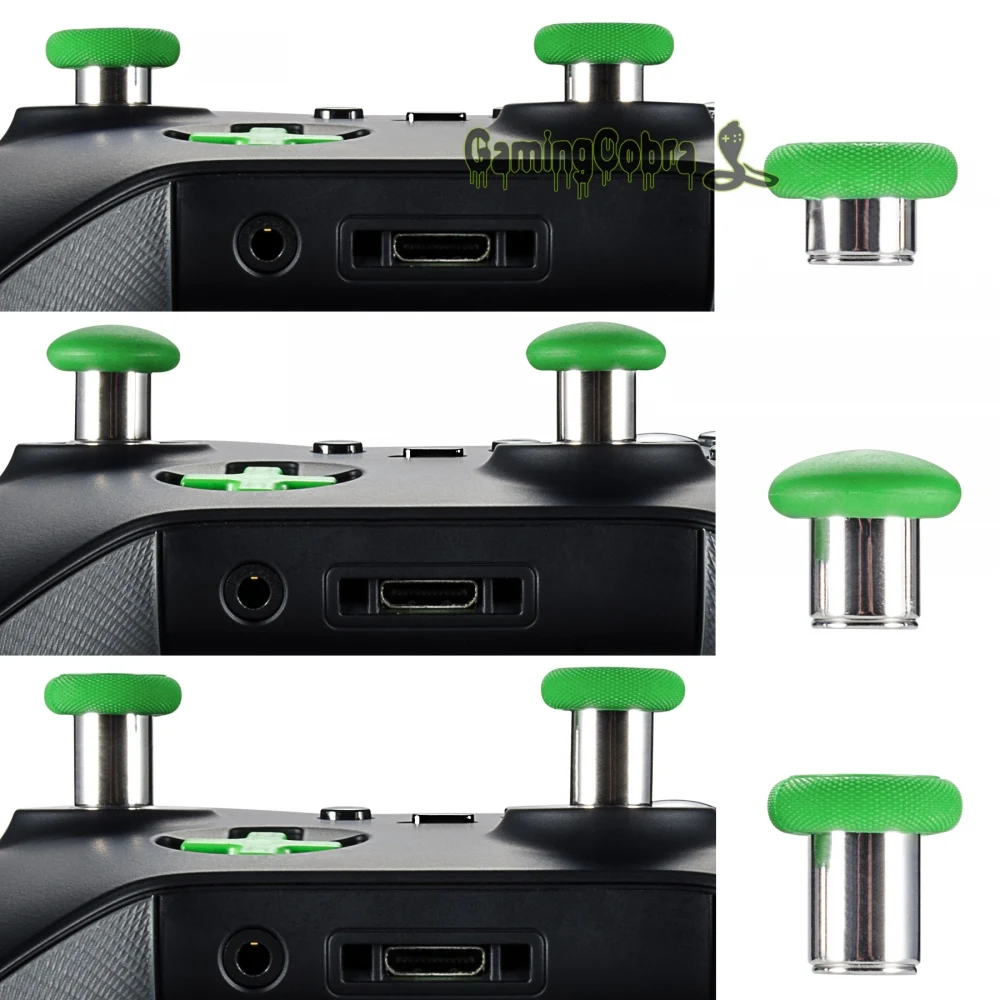 Магнитные Металлические аналоговые ручки для Xbox One X S/Xbox Elite/PS4 Pro Slim Controller