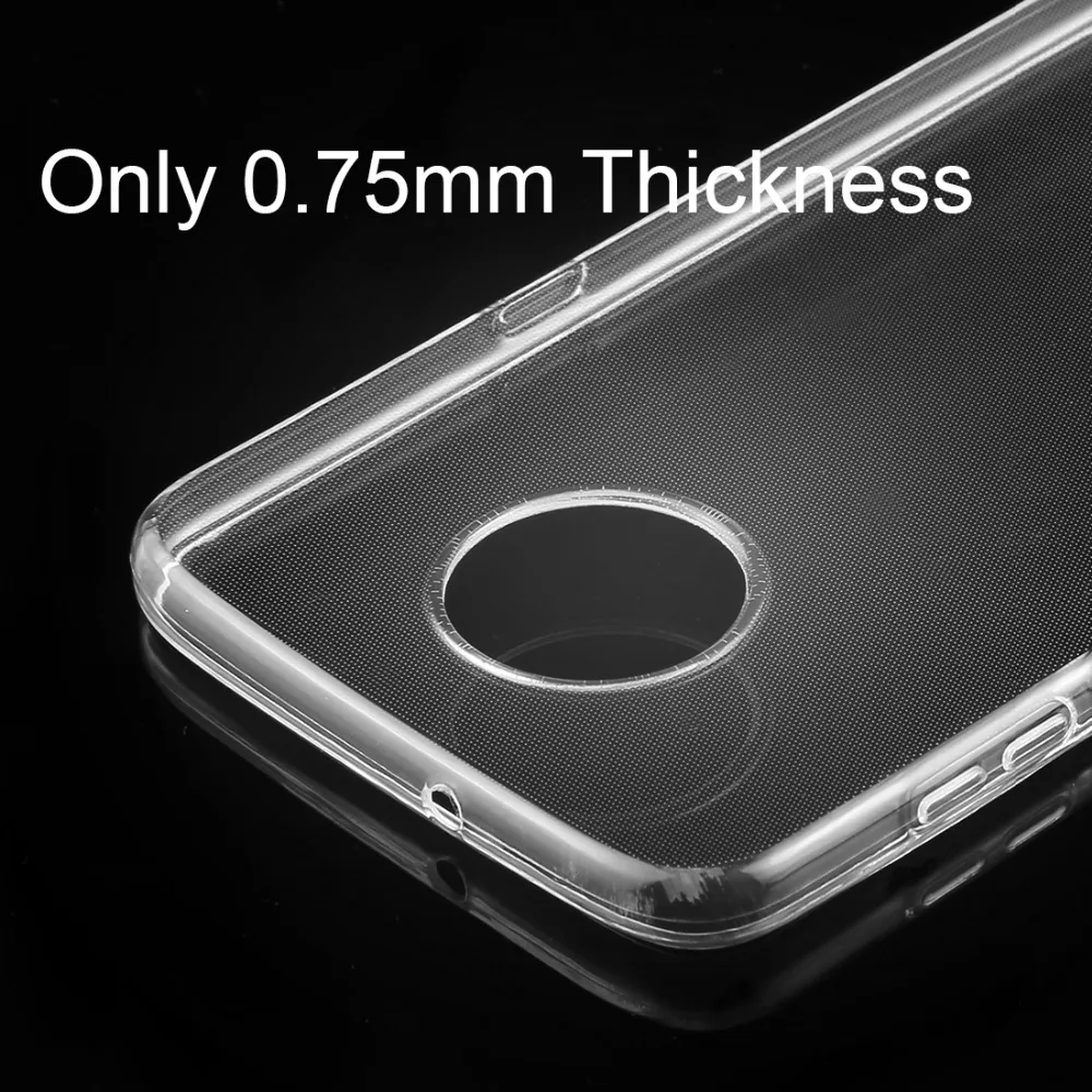 For Motorola Moto Z3 Play Phone Transparent TPU Case for 6.0inch Smartphone Protective Back Cover |