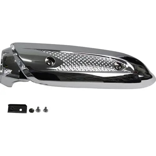 plating Mesh cover Аксессуары для мотоциклов для YAMAHA JOG50/ZR EVOLUTION Мотоцикл Скутер хром/окрашенная выхлопная труба крышка глушитель крышка - Цвет: plating Mesh cover