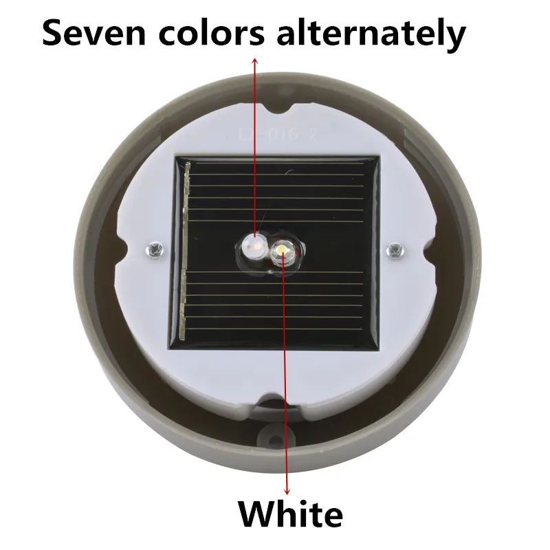 Весенний ветер 4 шт сферические ремни украшения светодиодные солнечные огни
