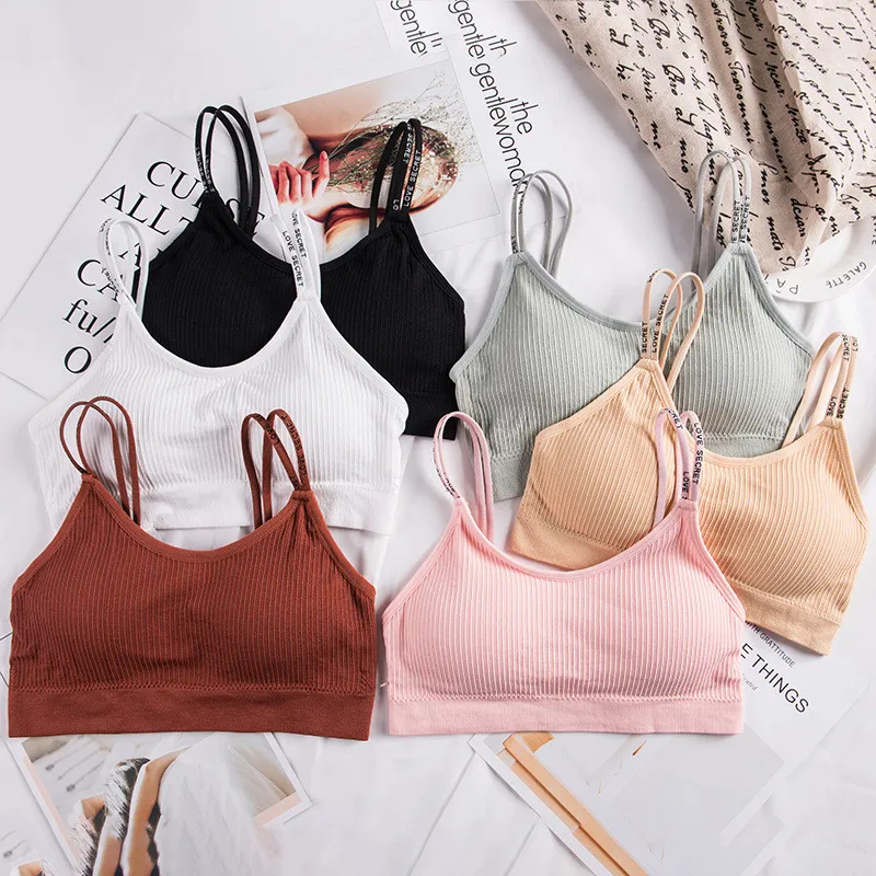 Женский бесшовный бюстгальтер без косточек Soutien Gorge хлопковый с эффектом пуш ап