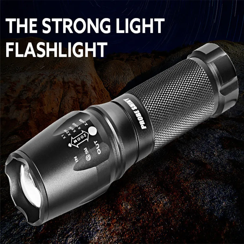 Высокое качество G700 X800 LED Zoom военный класс тактический фонарик батарея Shadowhawk |