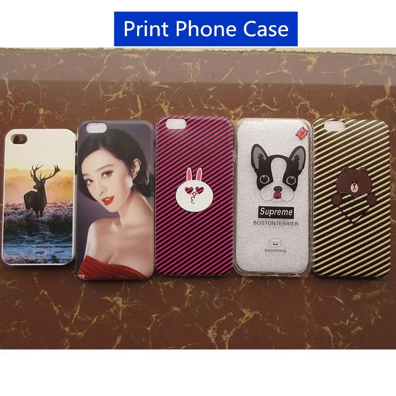 A4 Размер цифровой УФ Led планшетный принтер для печати пластиковый корпус