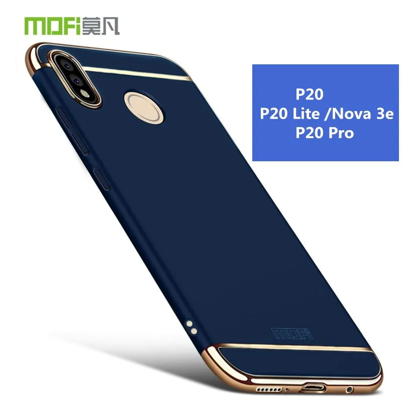 

Чехол-накладка для Huawei P20 Lite, Nova 3E, MOFi, 3 в 1, жесткий, из поликарбоната, для Huawei P20, P20 Pro, P20 Plus