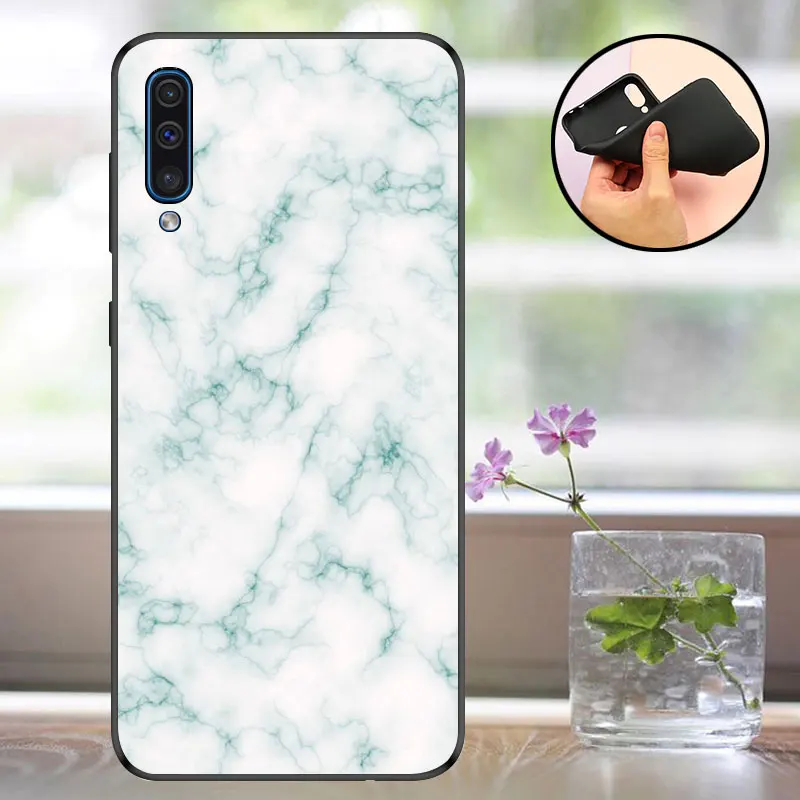 VDL Чехол для samsung Galaxy A50 Чехол черный чехол для телефона для samsung A50 чехол Капа кремния СПС samsung 50 A505f матовый чехол - Цвет: VDL