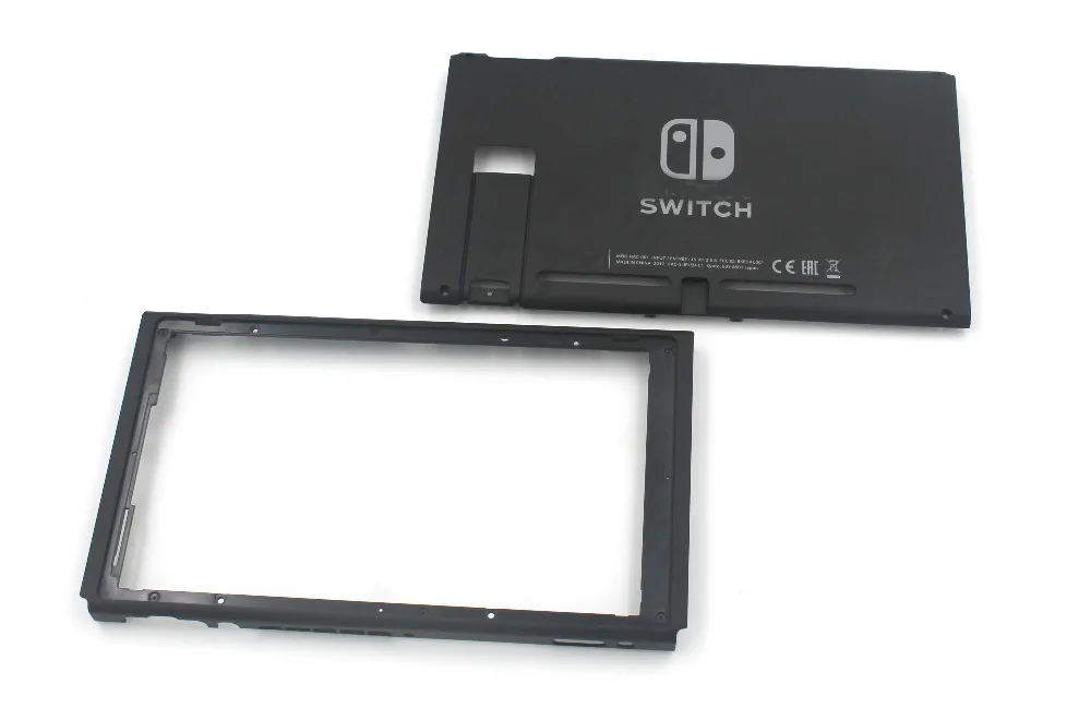 Черная сменная Верхняя Нижняя Лицевая панель для консоли Nintendo Switch NS защитный