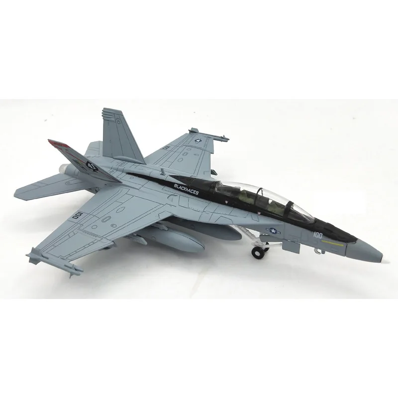 Amer USA F/A 18F Super Hornet самолёт 1/100 Готовая модель из сплава игрушка для