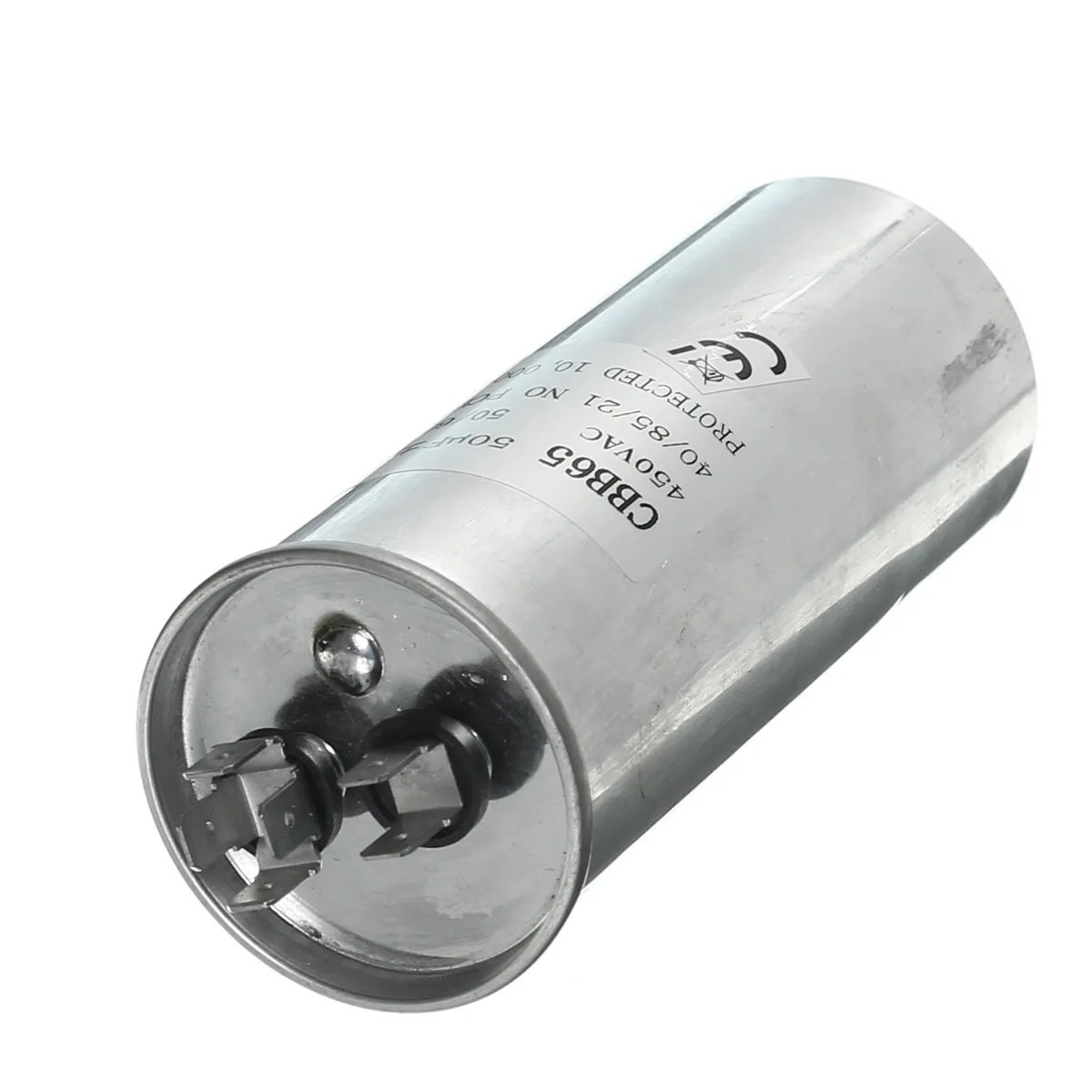CBB65 50 мкФ AC 450V 50/60HZ запуска двигателя конденсатор, алюминиевая крышка компрессора кондиционера для автомобиля