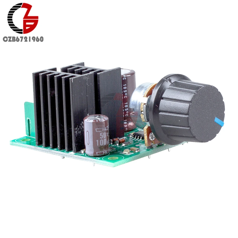 400W 10A 12V Напряжение регулятор контроллер скорости двигателя постоянного тока