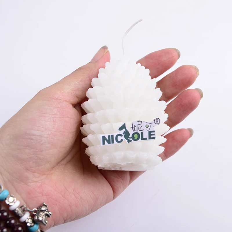 Силиконовая форма для свечей в форме соснового ореха DIY мыло ручной работы