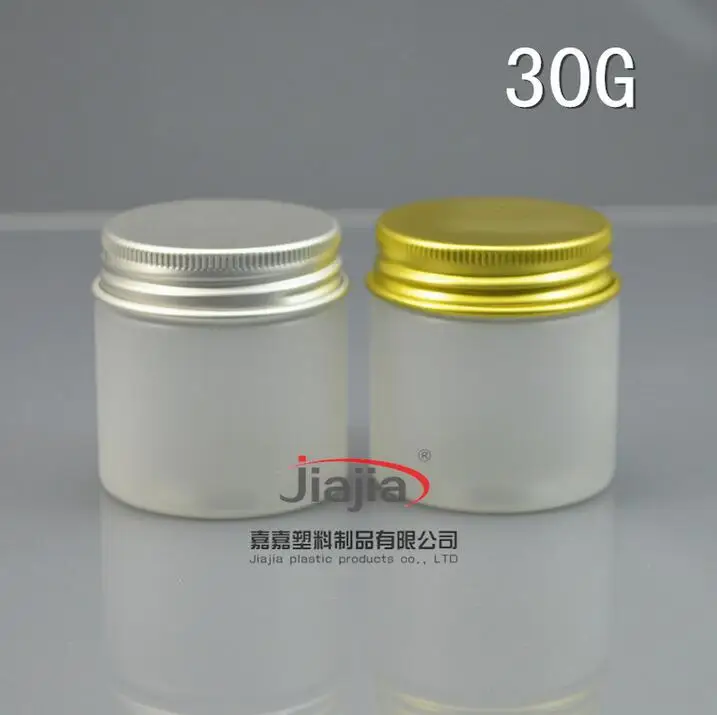 Прозрачная Матовая Косметическая баночка для животных 30 г с