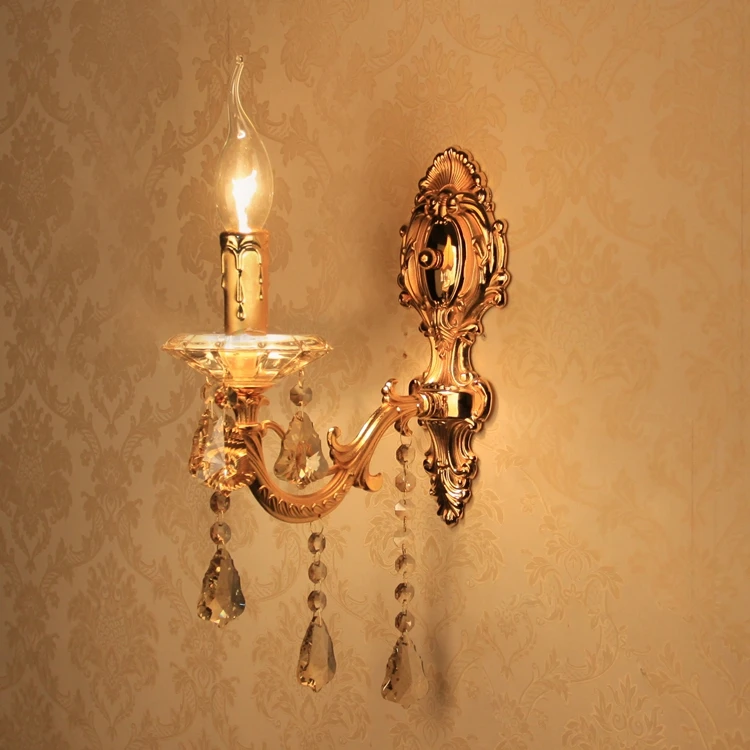 Arte sconce vintage bathroom light Mirror Led wall fixtures hallway gold Candle Lamp Bedroom Bedside lamp lighting | Лампы и освещение
